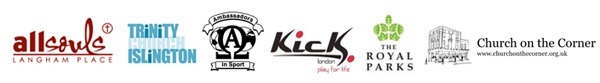 London Churches Football competition - Principal sponsors