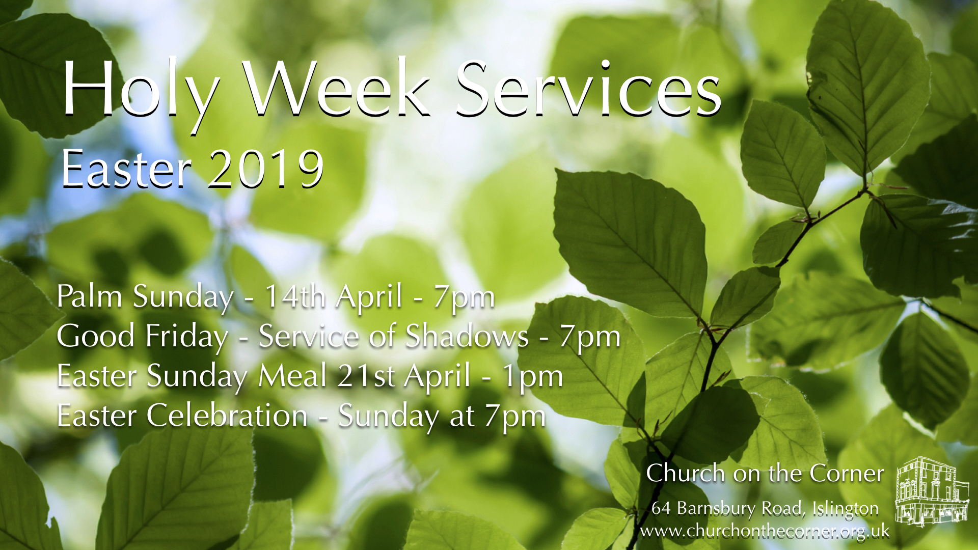 Easter Services 2019